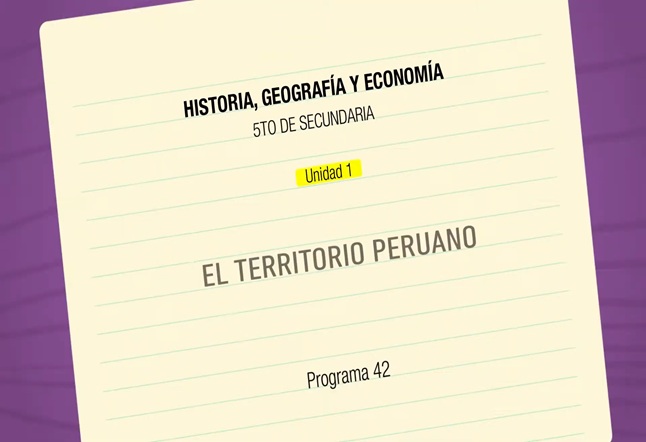 Capítulo N° 42 - El Territorio Peruano
